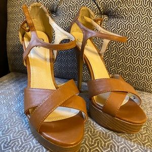 Brown Stiletto Heel